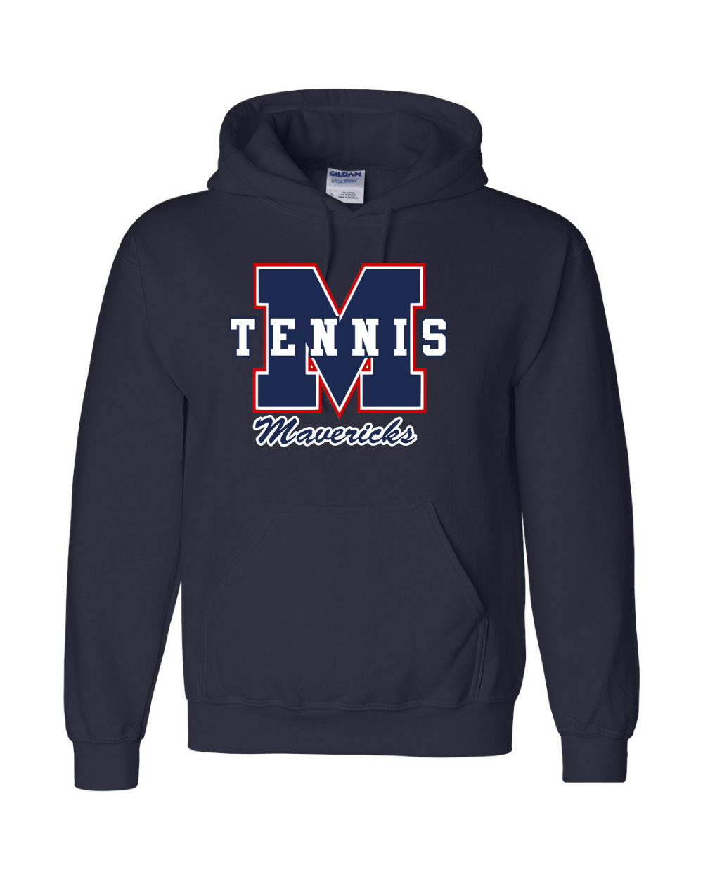 Manvel Tennis- Mavericks Tennis Cotton blend Hoodie