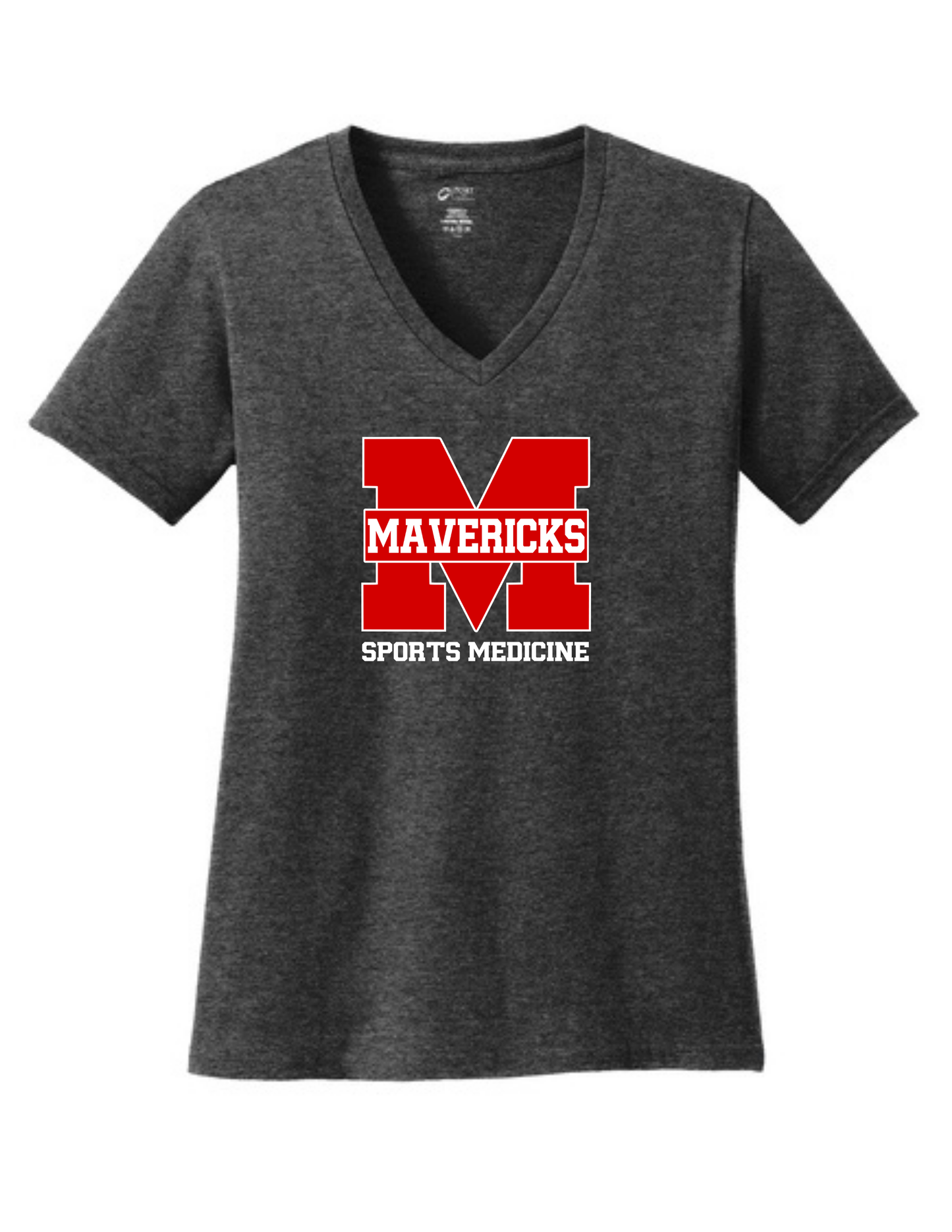 Manvel Sports Medicine - Maverick Sports Medicine - Vneck Cotton Tee