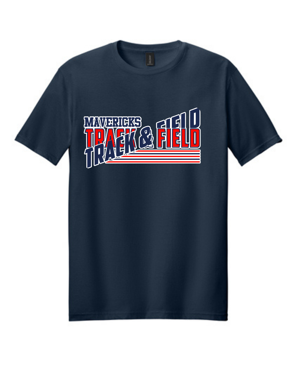 Manvel Track and Field- Mavericks Track and Field Cotton Tee