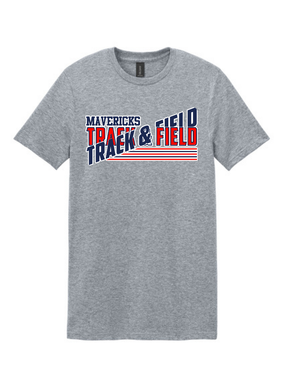Manvel Track and Field- Mavericks Track and Field Cotton Tee
