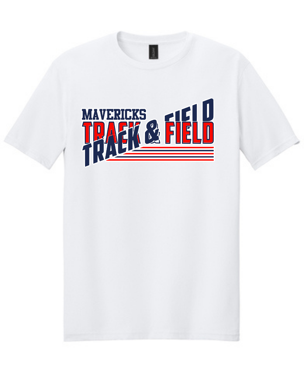 Manvel Track and Field- Mavericks Track and Field Cotton Tee