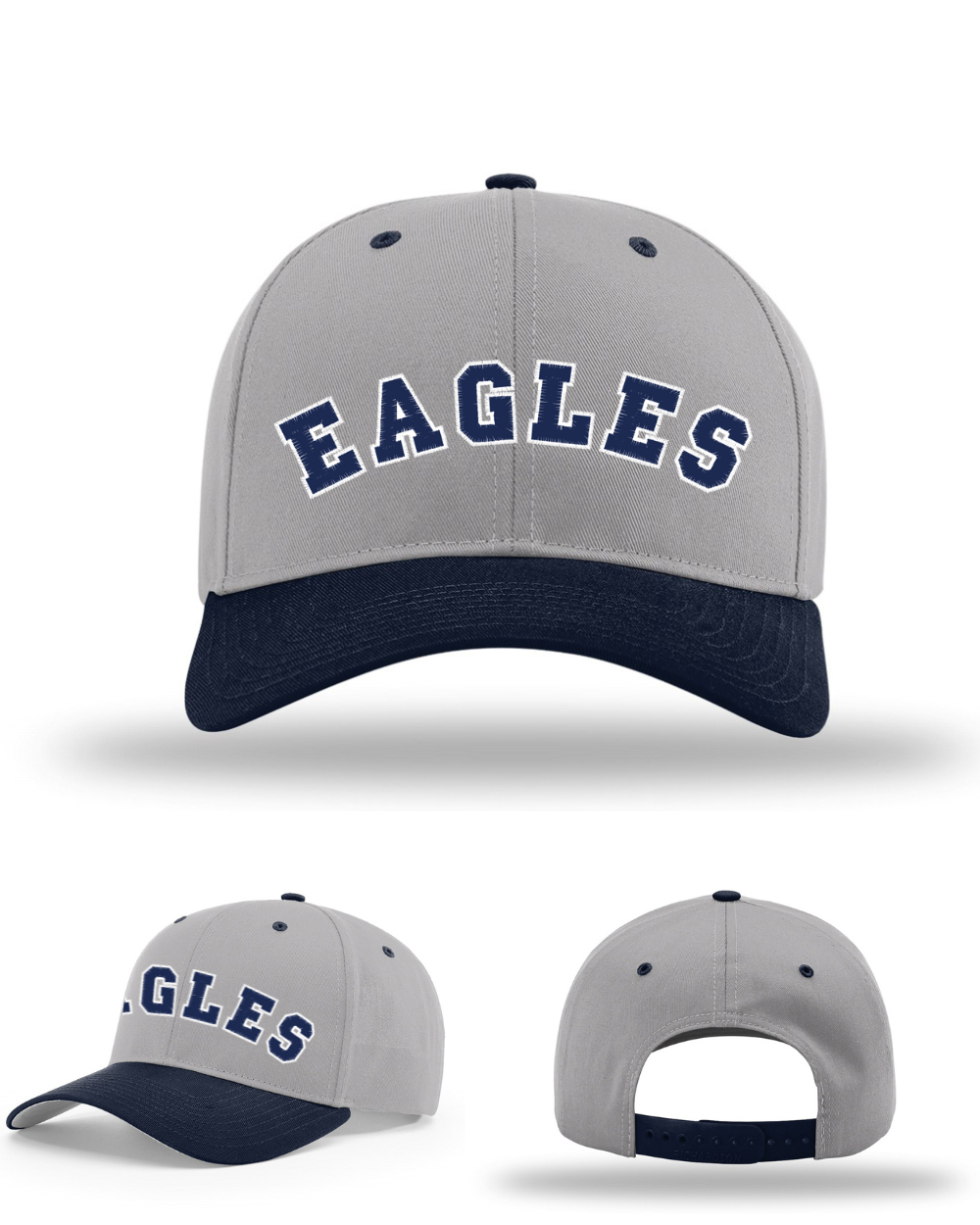 Dawson Baseball- 3D Eagles - Richardson 212 Trucker Hat