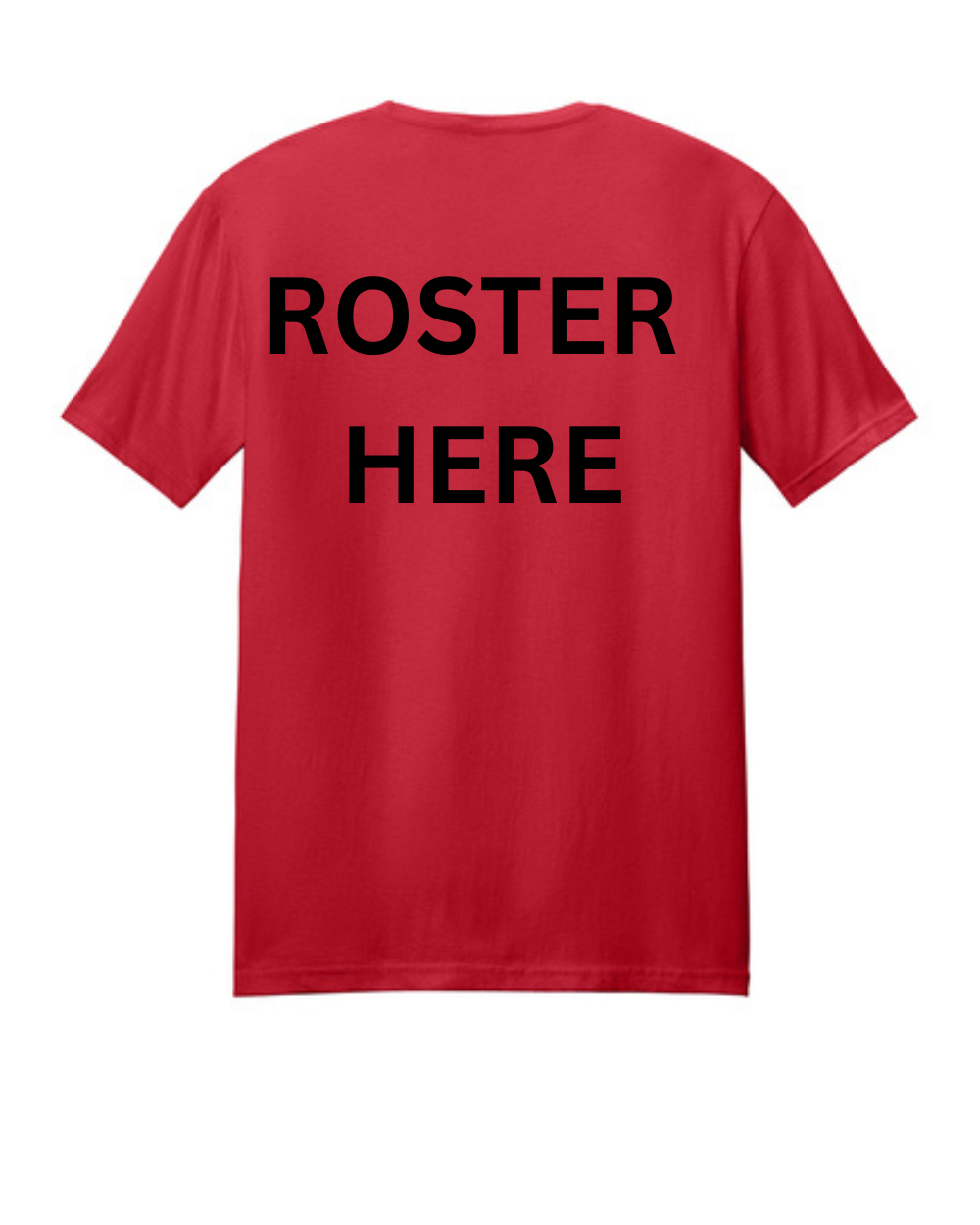 Dawson HS - Playoff Roster Tee 2025- Cotton Tee