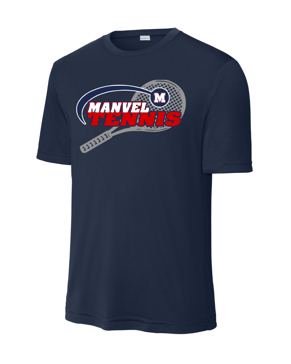 Manvel Tennis- Manvel Tennis Short Sleeve Performance Tee
