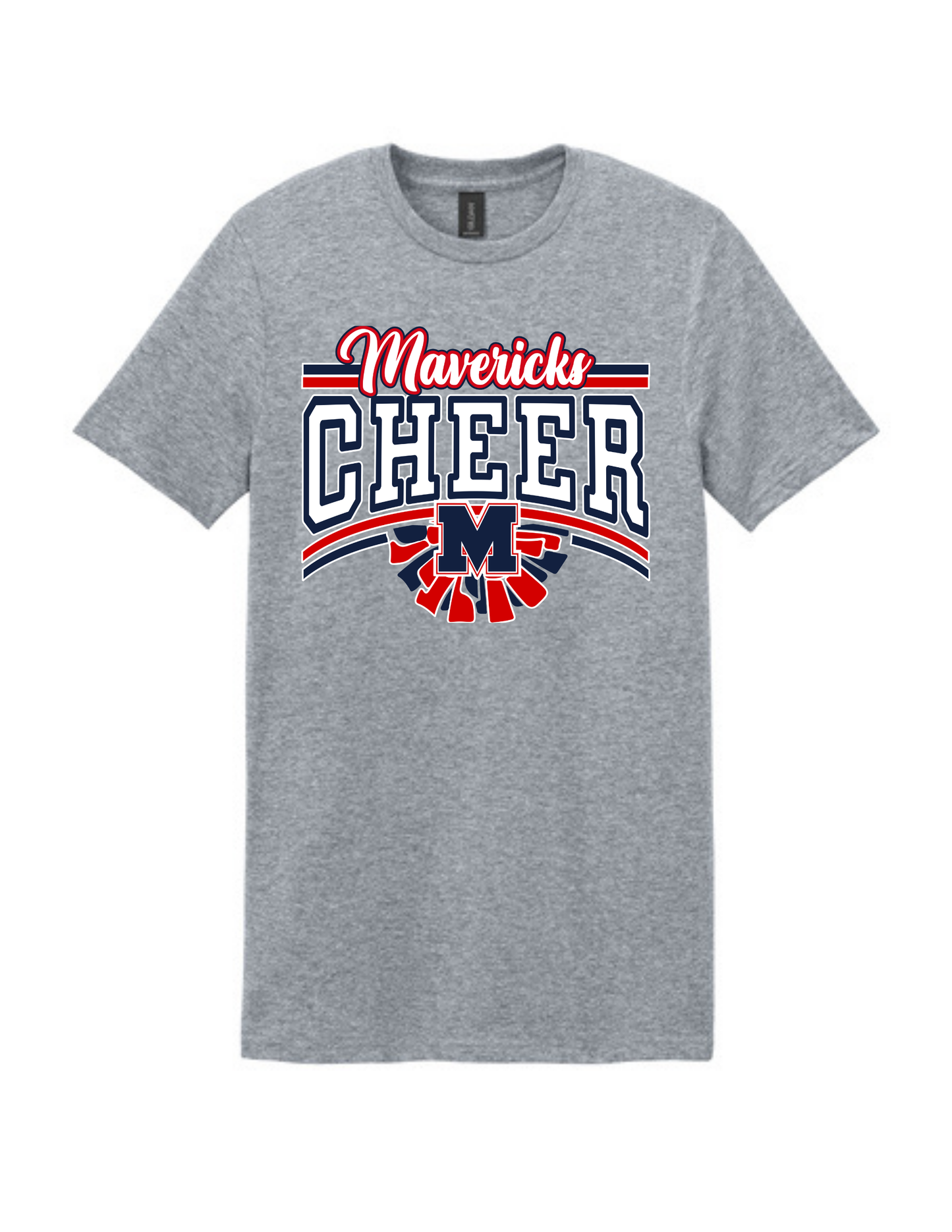 Manvel Cheer - Maverick Cheer Cotton Tee