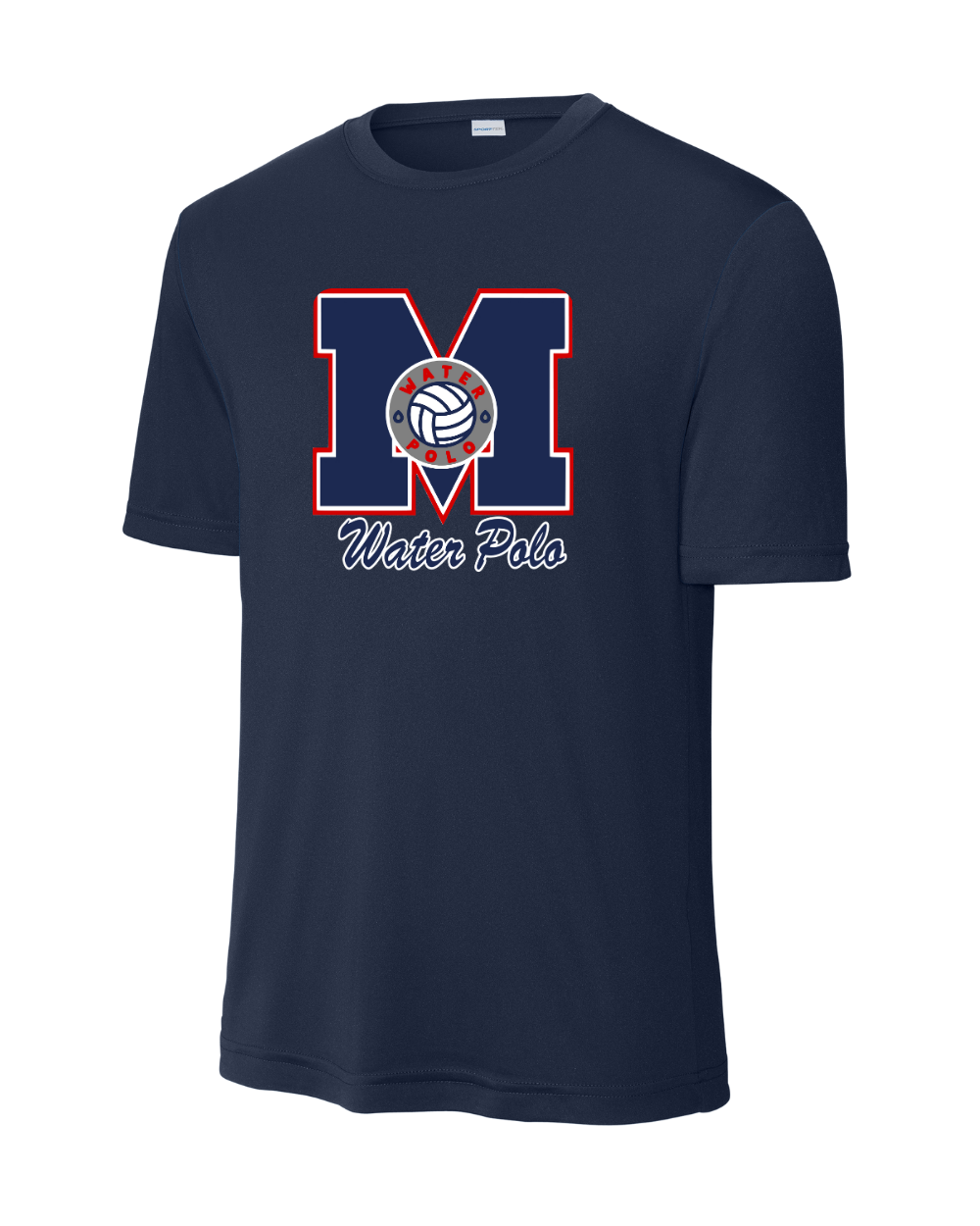 Manvel Water Polo- Mavericks Water Polo Sleeve Performance Tee