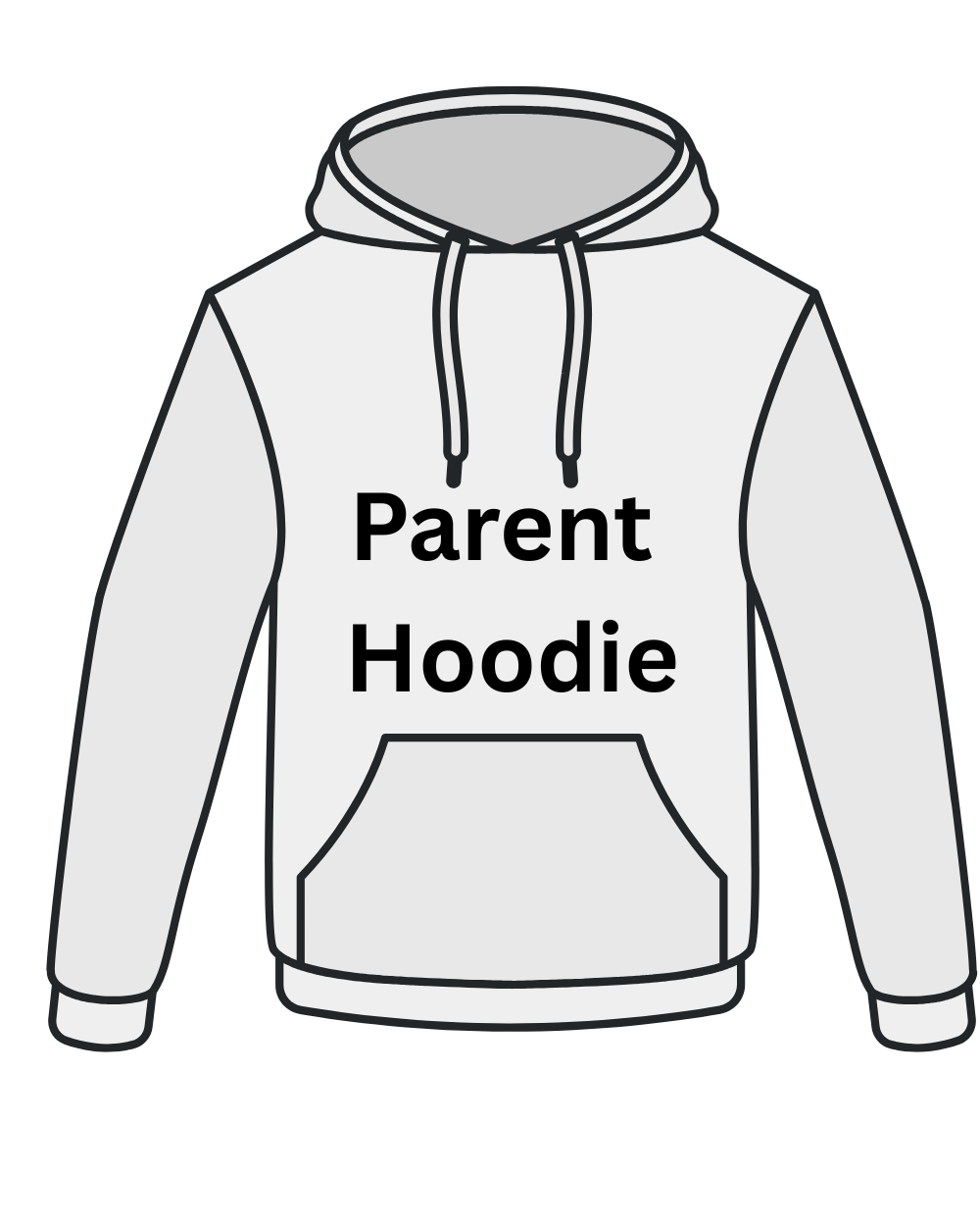 D2D Hoodie- Sweet 16 Parent Hoodie- 2025