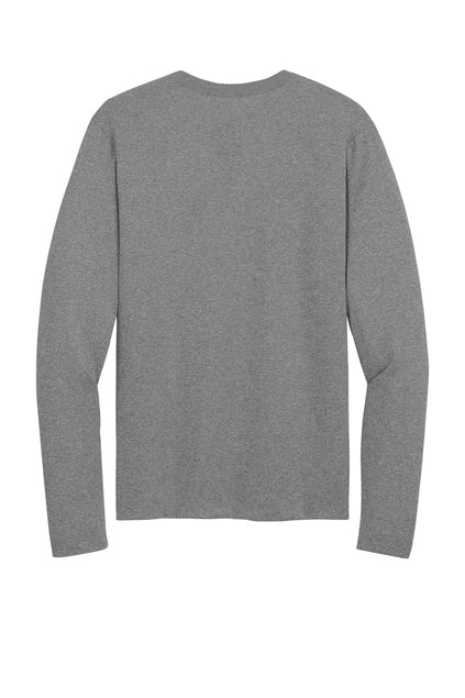 Heights Volleyball- Nike Legend Heighs VB Longsleeve Performance Tee- Carbon Heather