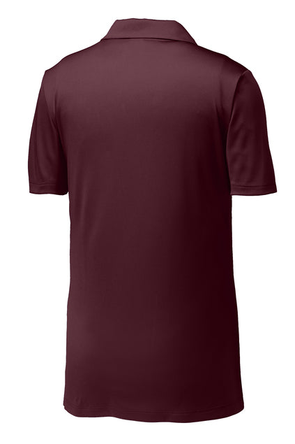 Heights Volleyball- Heights VB Performance Polo-Maroon