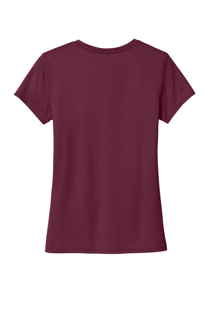 Heights Volleyball- Nike Legend Ladies Performance Tee- Deep Maroon
