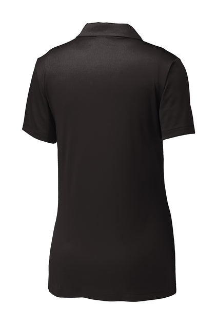 Heights Volleyball- Heights VB Ladies Performance Polo-Black