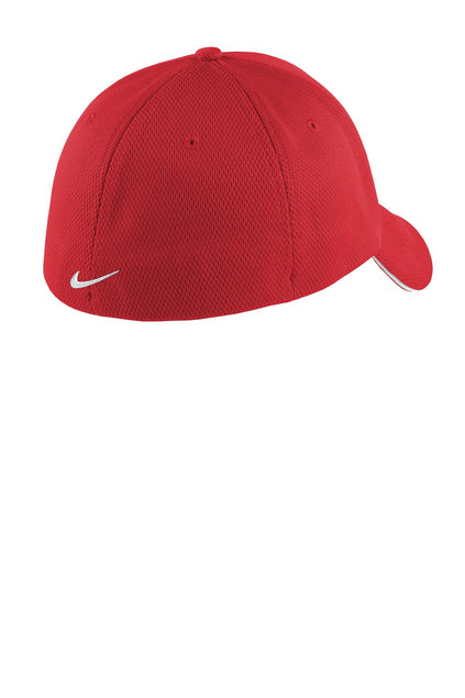 Dawson Football Booster- DClaw Logo Fitted Nike Cap- Red