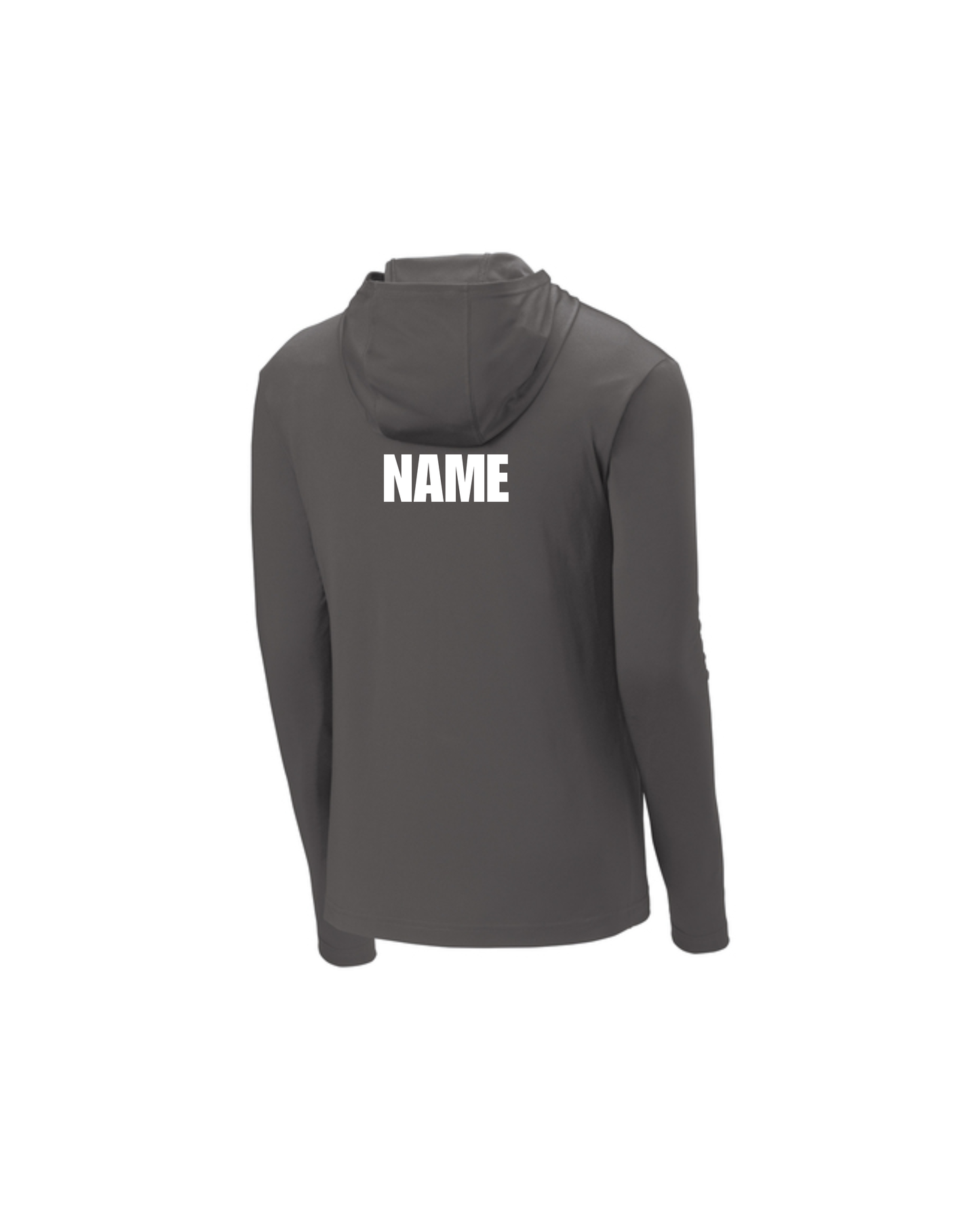 McNair Jr High - Lady Eagles Swim Performance Long Sleeve Hooded Tshirt