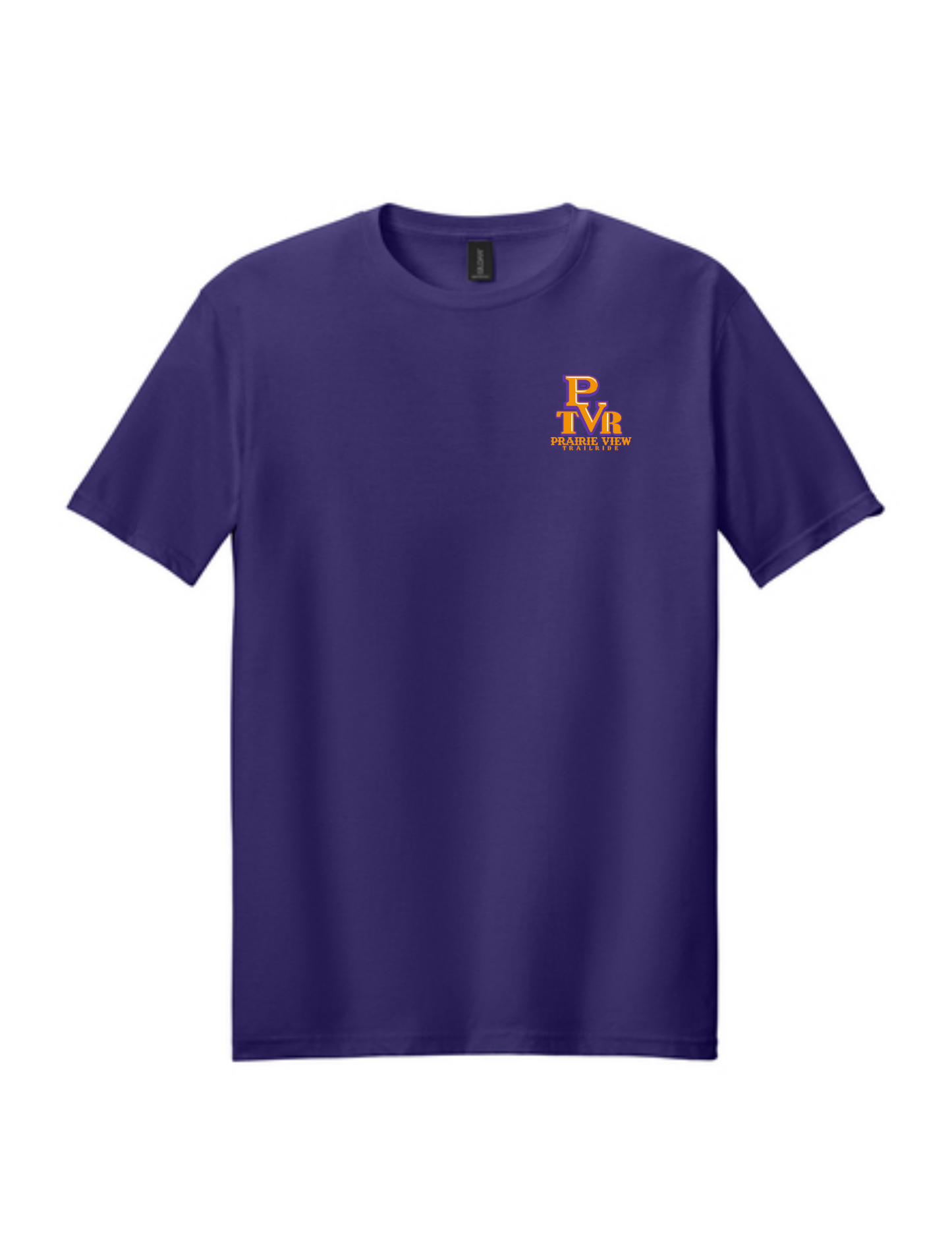 Prairie View Trail Riders - PVTR Logo - Cotton Tee