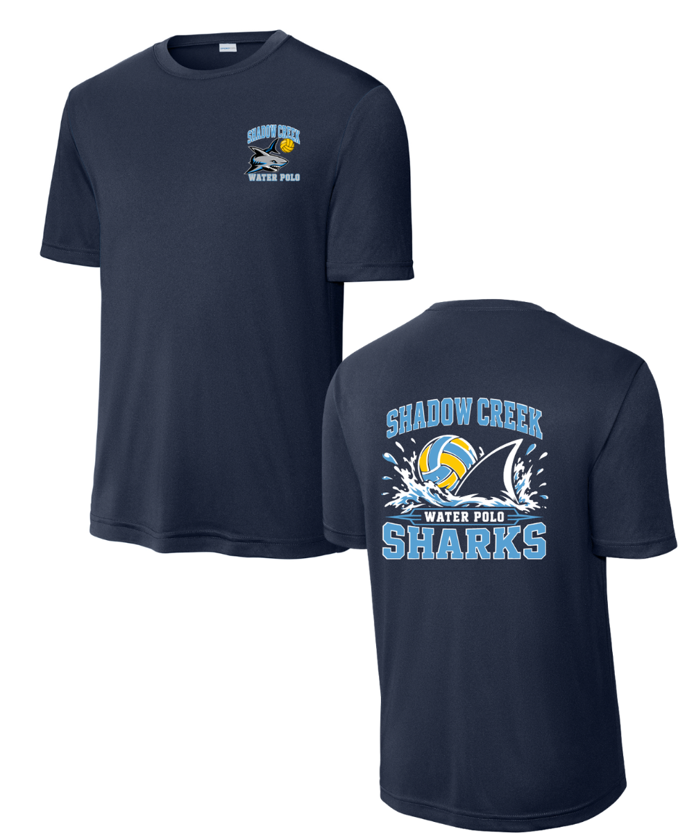 Shadow Creek Aquatics - Water Polo 2026 Performance Tee