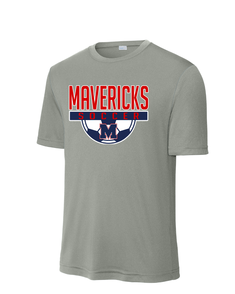Manvel Soccer- Maverick Soccer Short Sleeve Performance Tee
