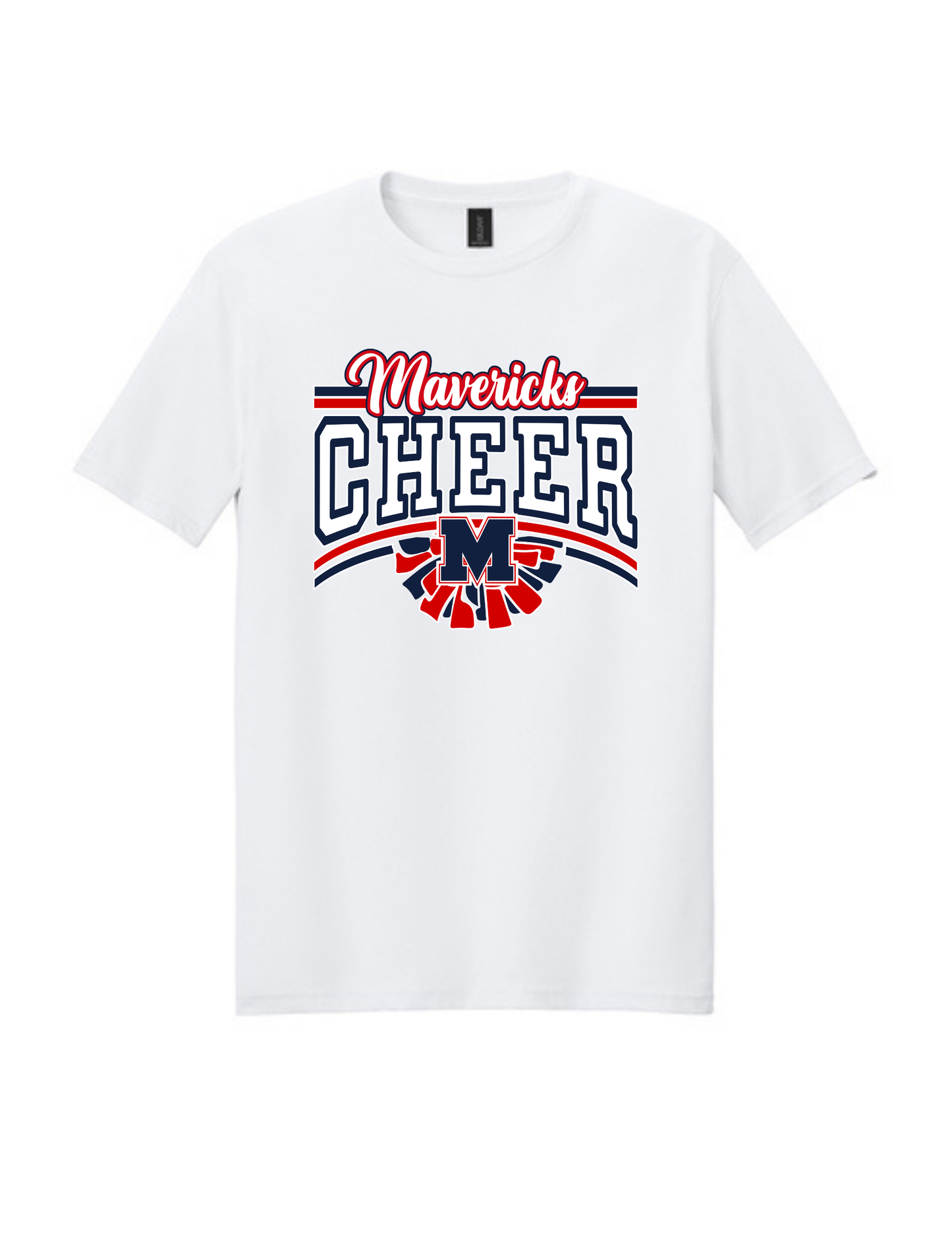 Manvel Cheer - Maverick Cheer Cotton Tee