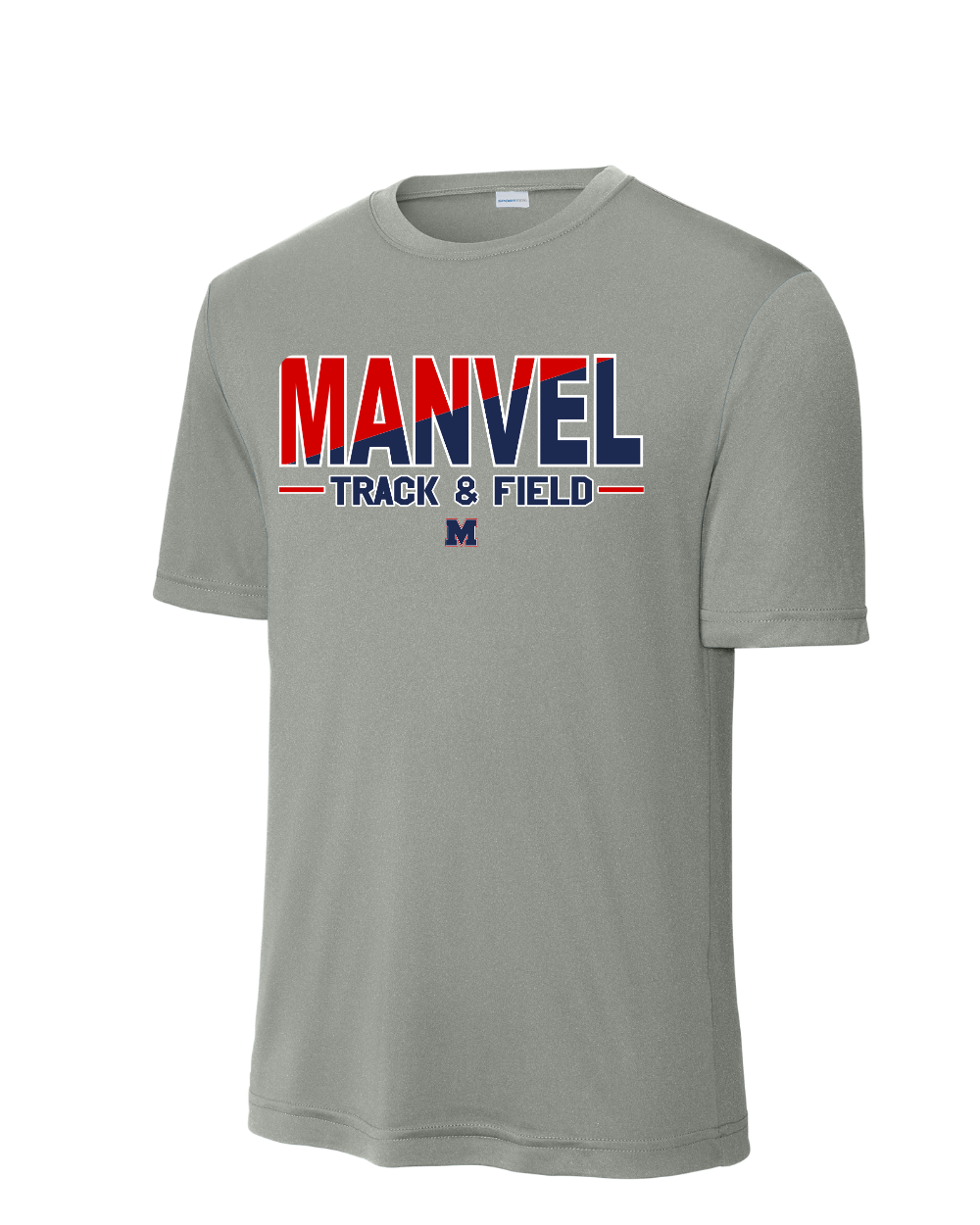 Manvel Track and Field - Manvel Track and Field Short Sleeve Performance Tee