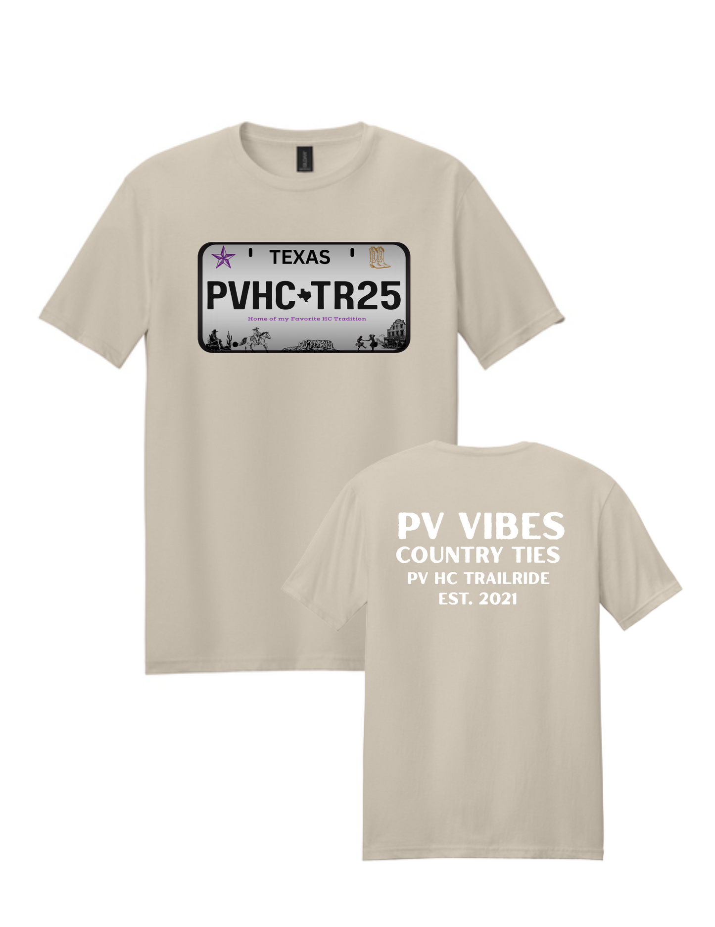 Prairie View Trail Riders- PVHC 2025 Cotton Tee