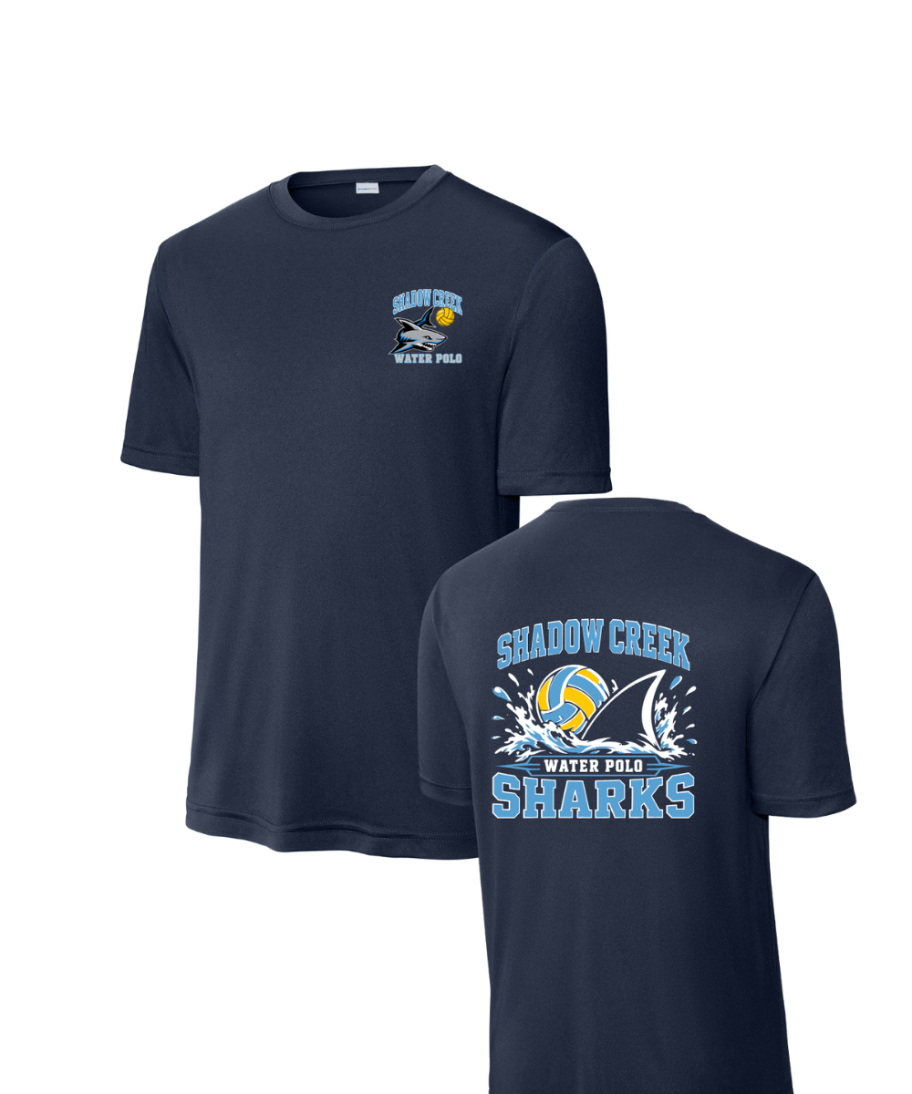 Shadow Creek Aquatics - Water Polo 2026 Performance Tee