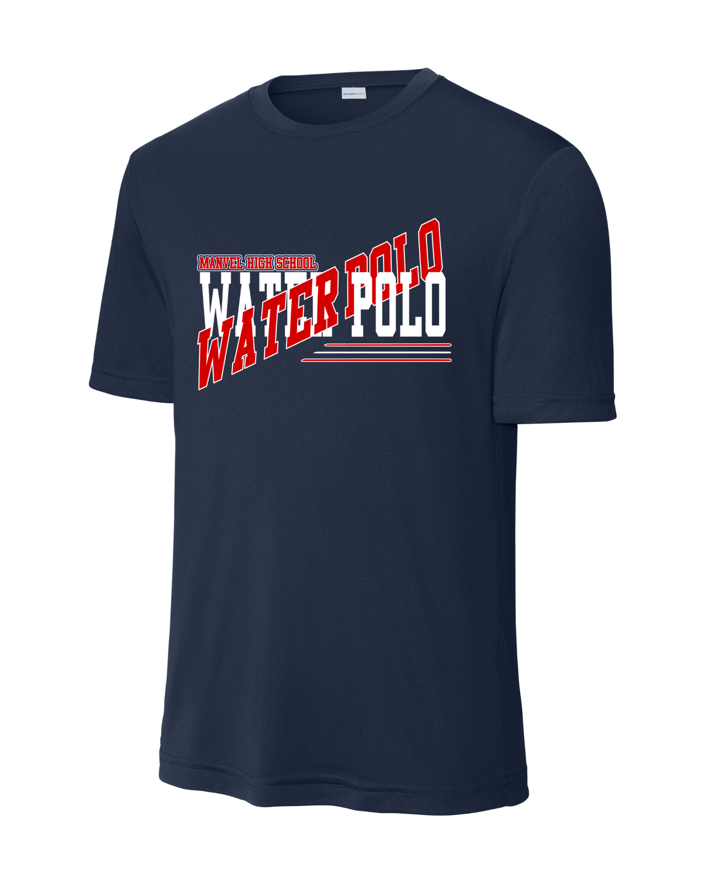Manvel Water Polo- Cross Water Polo Short Sleeve Performance Tee