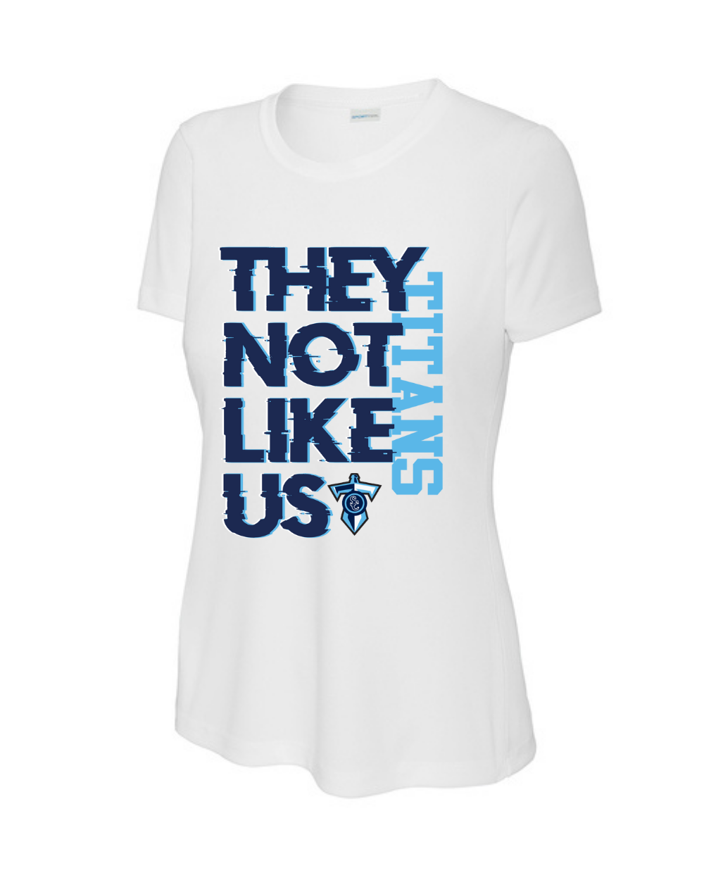 Shadow Creek Titans- TNLU Titans Ladies Short Sleeve Performance Tee