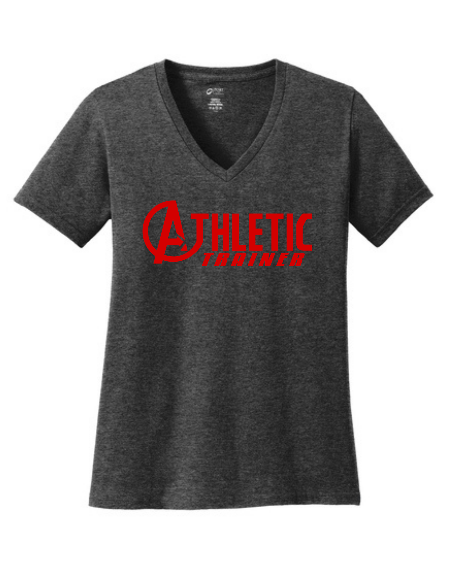 Manvel Sports Medicine - Big A Athletic Trainer - Vneck Cotton Tee