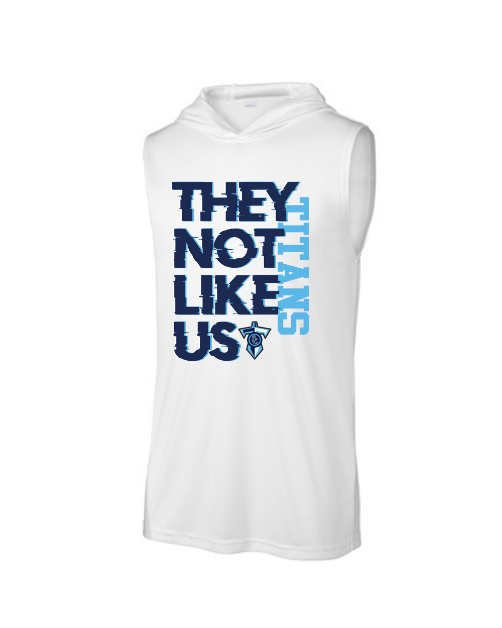 Shadow Creek Titans -TNLU Titans- Sleeveless Hoodie
