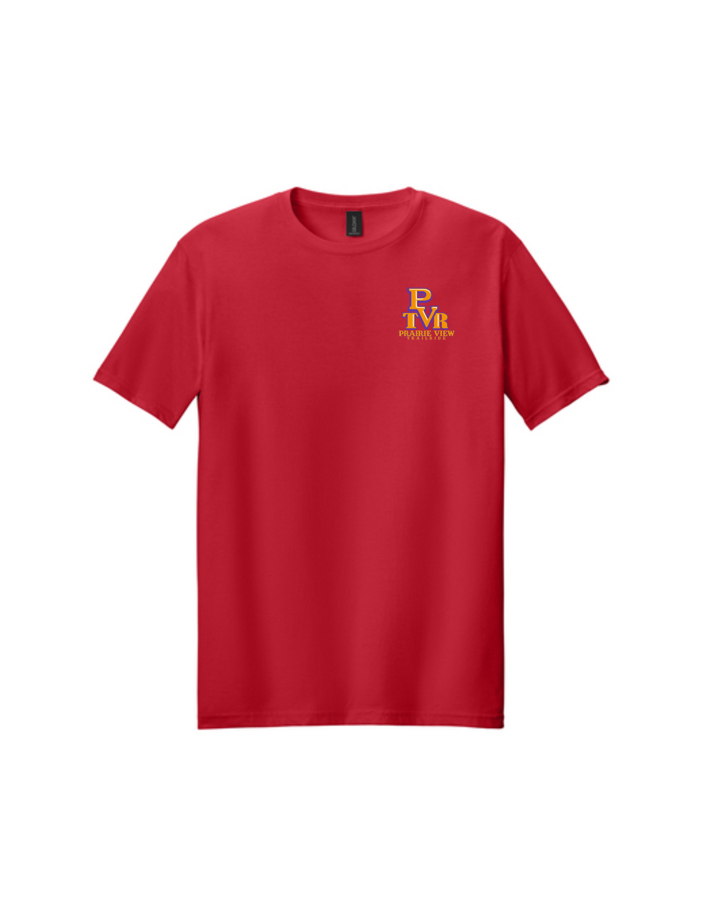 Prairie View Trail Riders - PVTR Logo - Cotton Tee