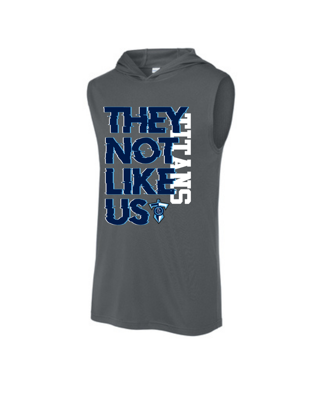 Shadow Creek Titans -TNLU Titans- Sleeveless Hoodie