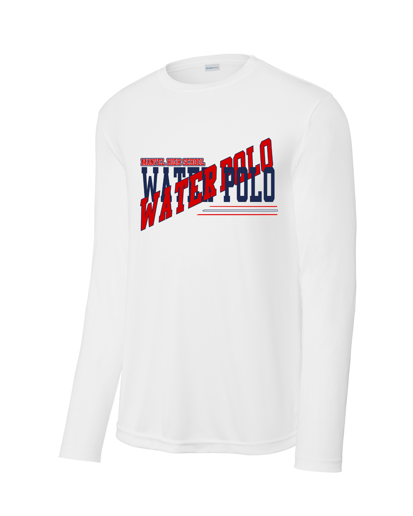 Manvel Water Polo- Cross Water Polo Long Sleeve Performance Tee