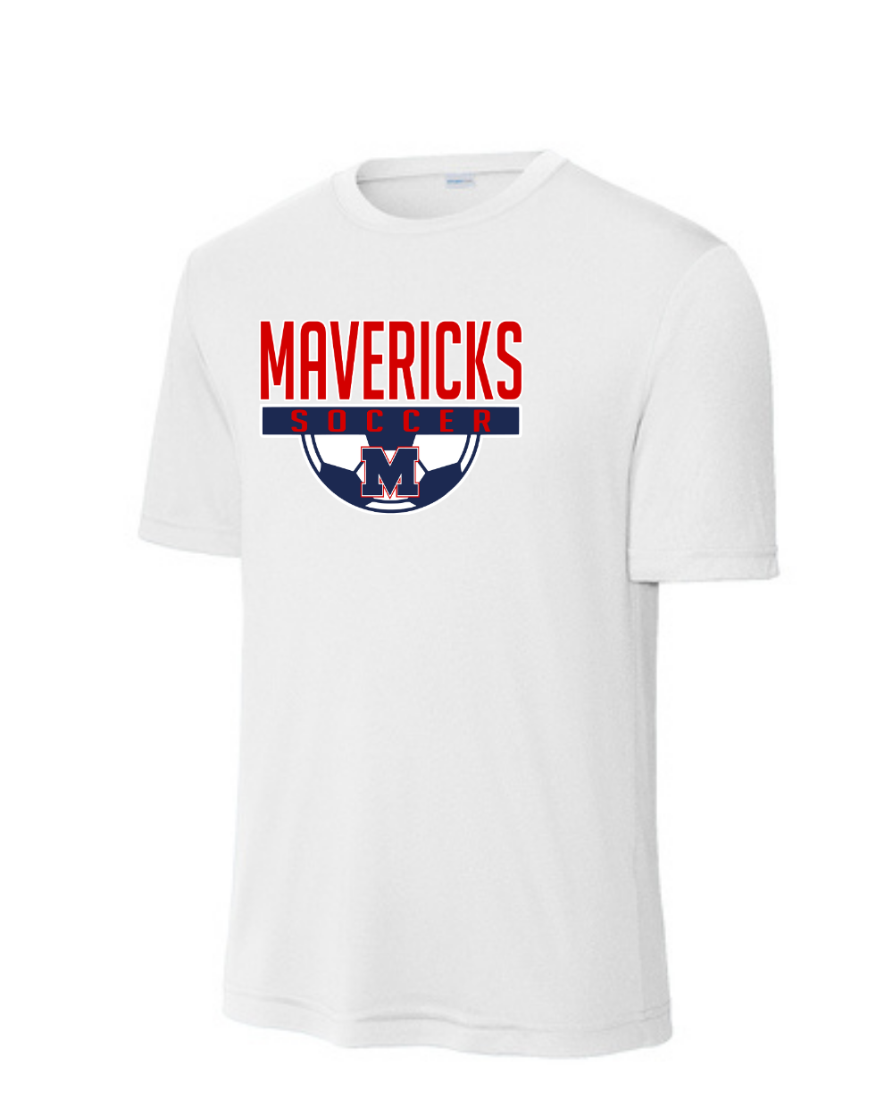 Manvel Soccer- Maverick Soccer Short Sleeve Performance Tee