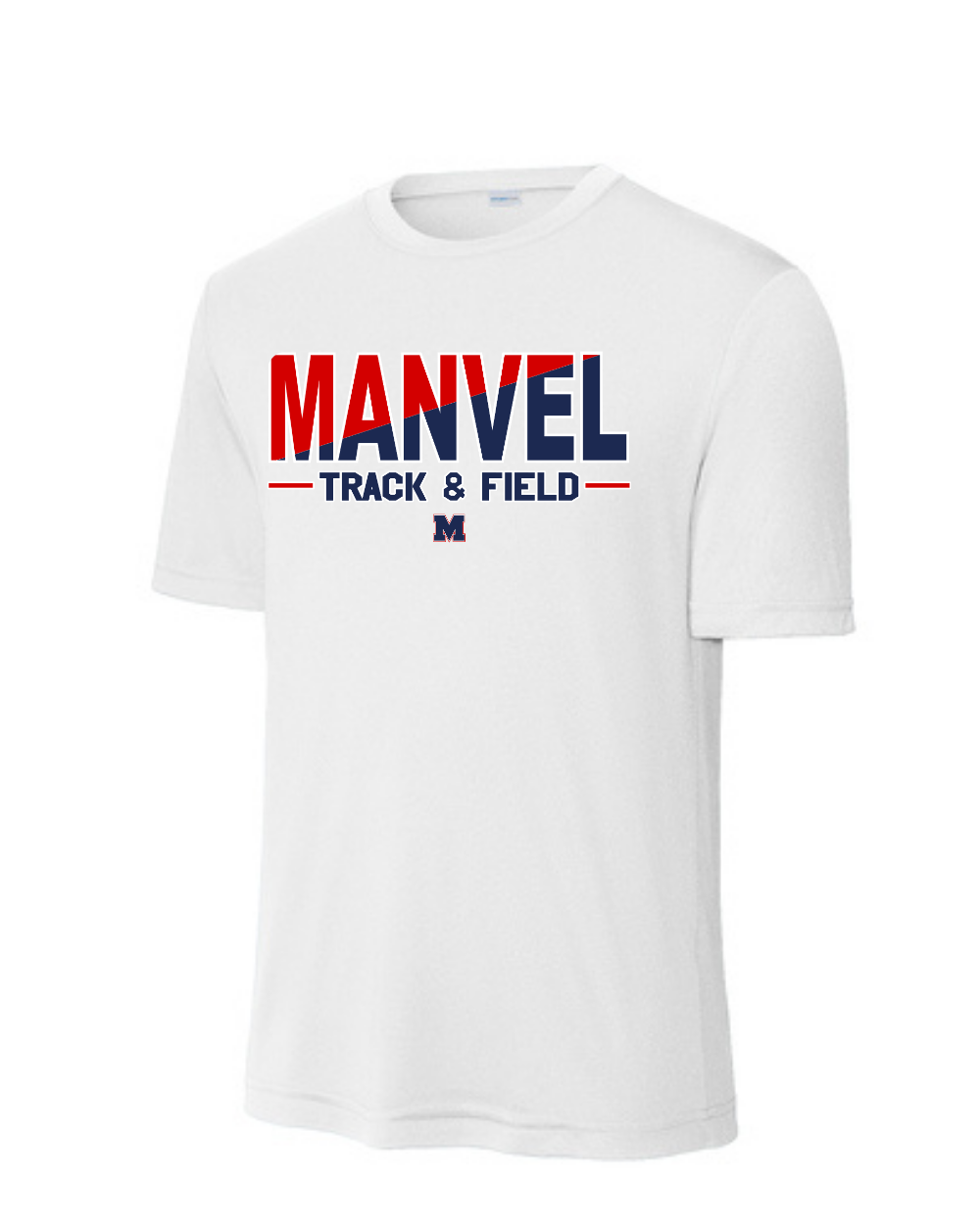 Manvel Track and Field - Manvel Track and Field Short Sleeve Performance Tee
