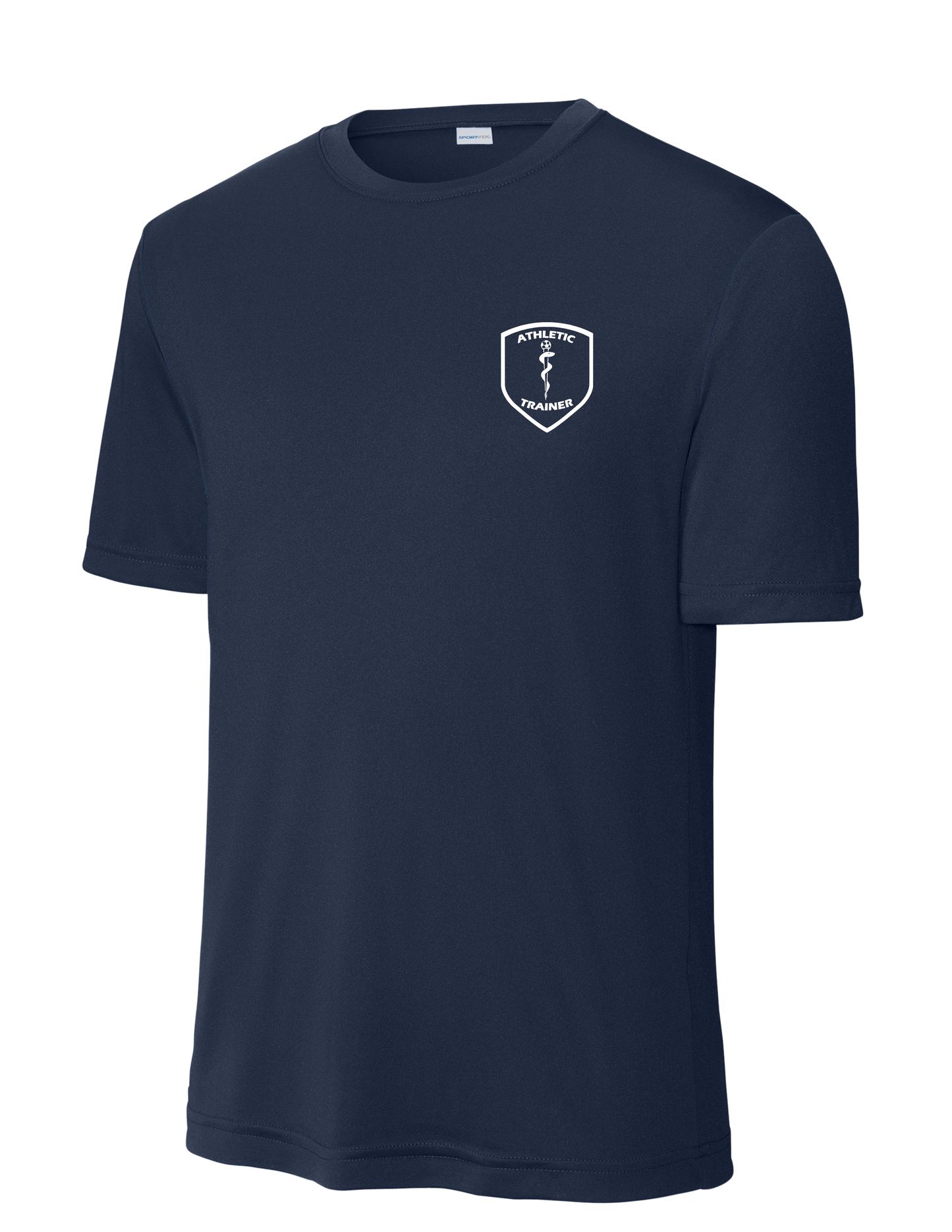 Manvel Sports Medicine - Athletic Trainer Crest - Short Sleeve Performance Tee
