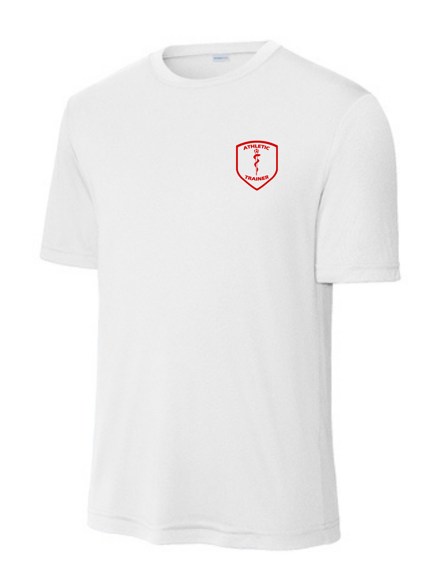 Manvel Sports Medicine - Athletic Trainer Crest - Short Sleeve Performance Tee