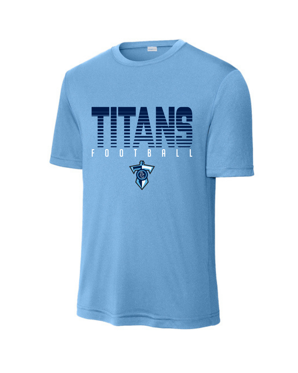 Shadow Creek Titans- Titans Football Short Sleeve Performance Tee
