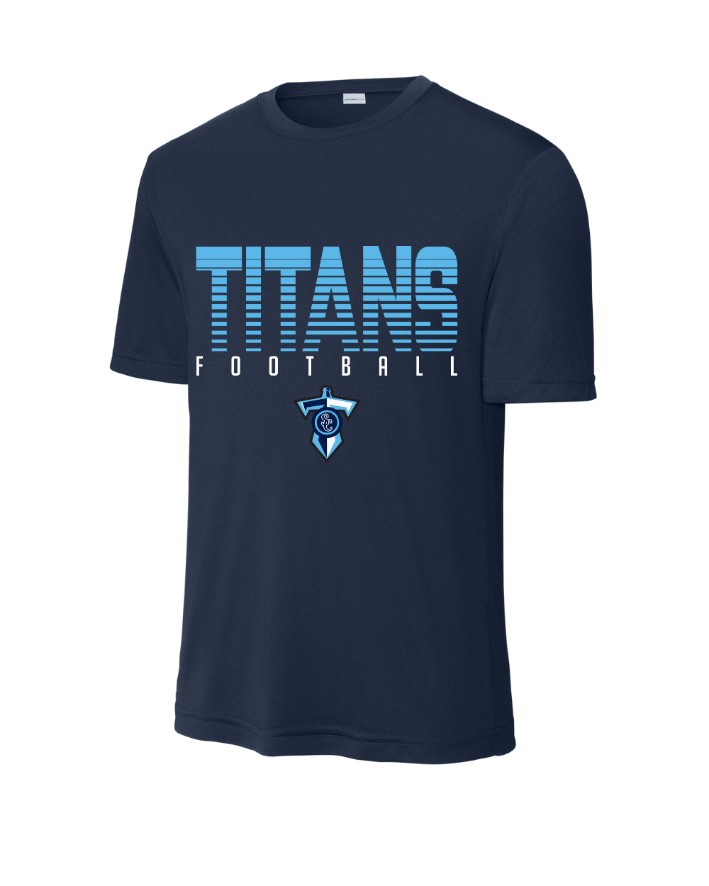 Shadow Creek Titans- Titans Football Short Sleeve Performance Tee
