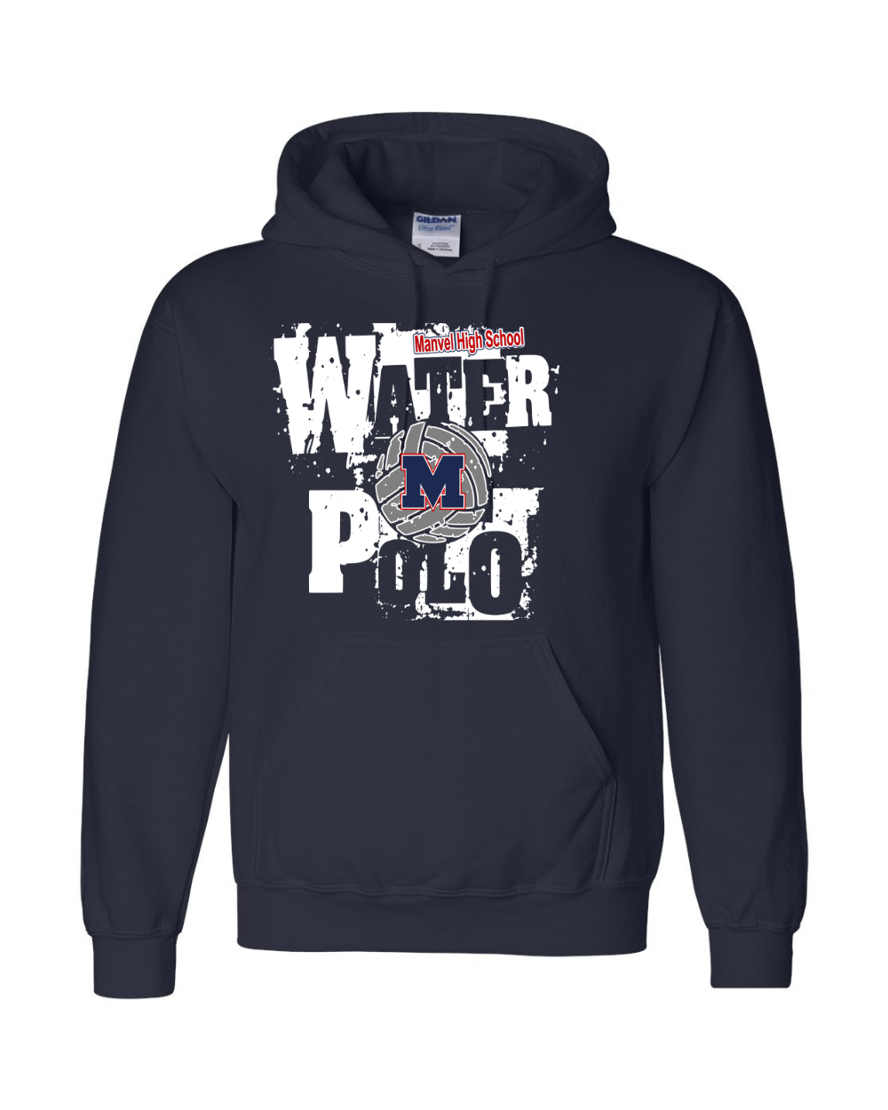Manvel Water Polo- Manvel Water Polo Cotton blend Hoodie