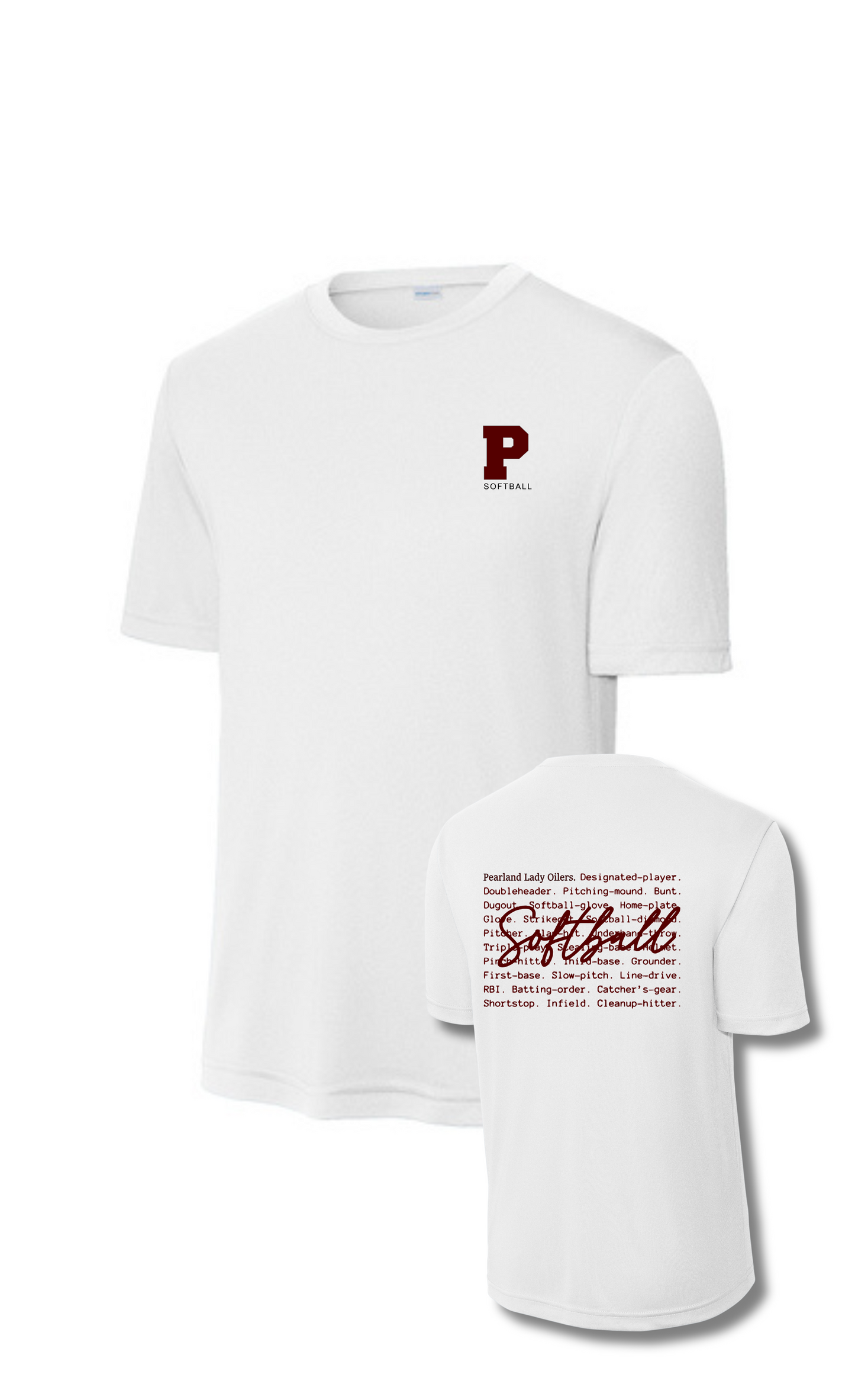PHS Softball-P Softball Oilers Short Sleeve Performance Tee