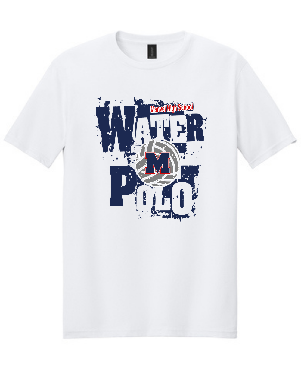 Manvel Water Polo- Mavericks Water Polo Cotton Tee