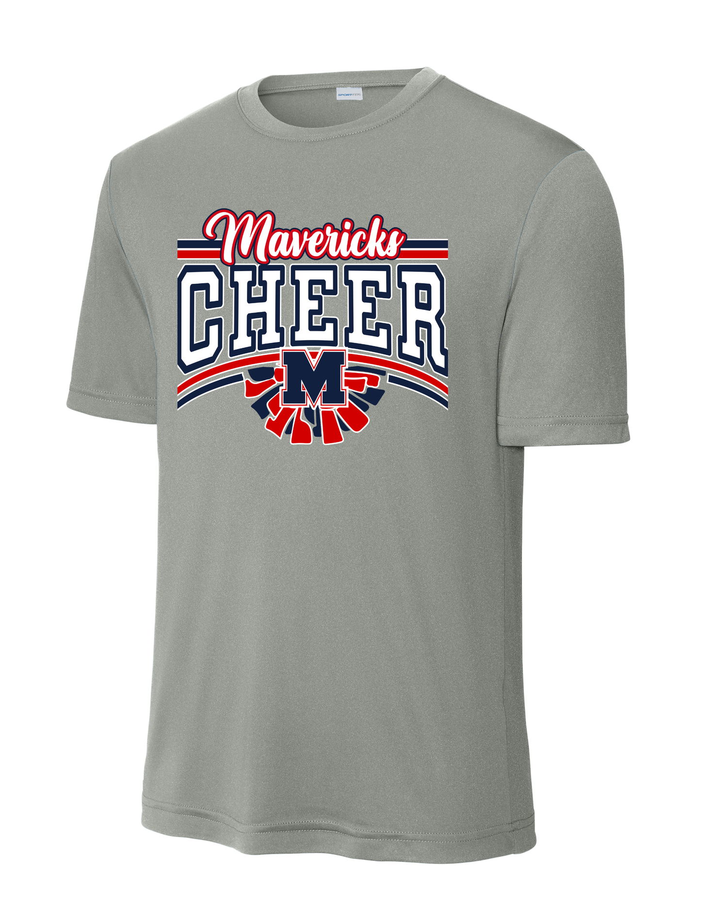 Manvel Cheer - Maverick Cheer Short Sleeve Performance Tee