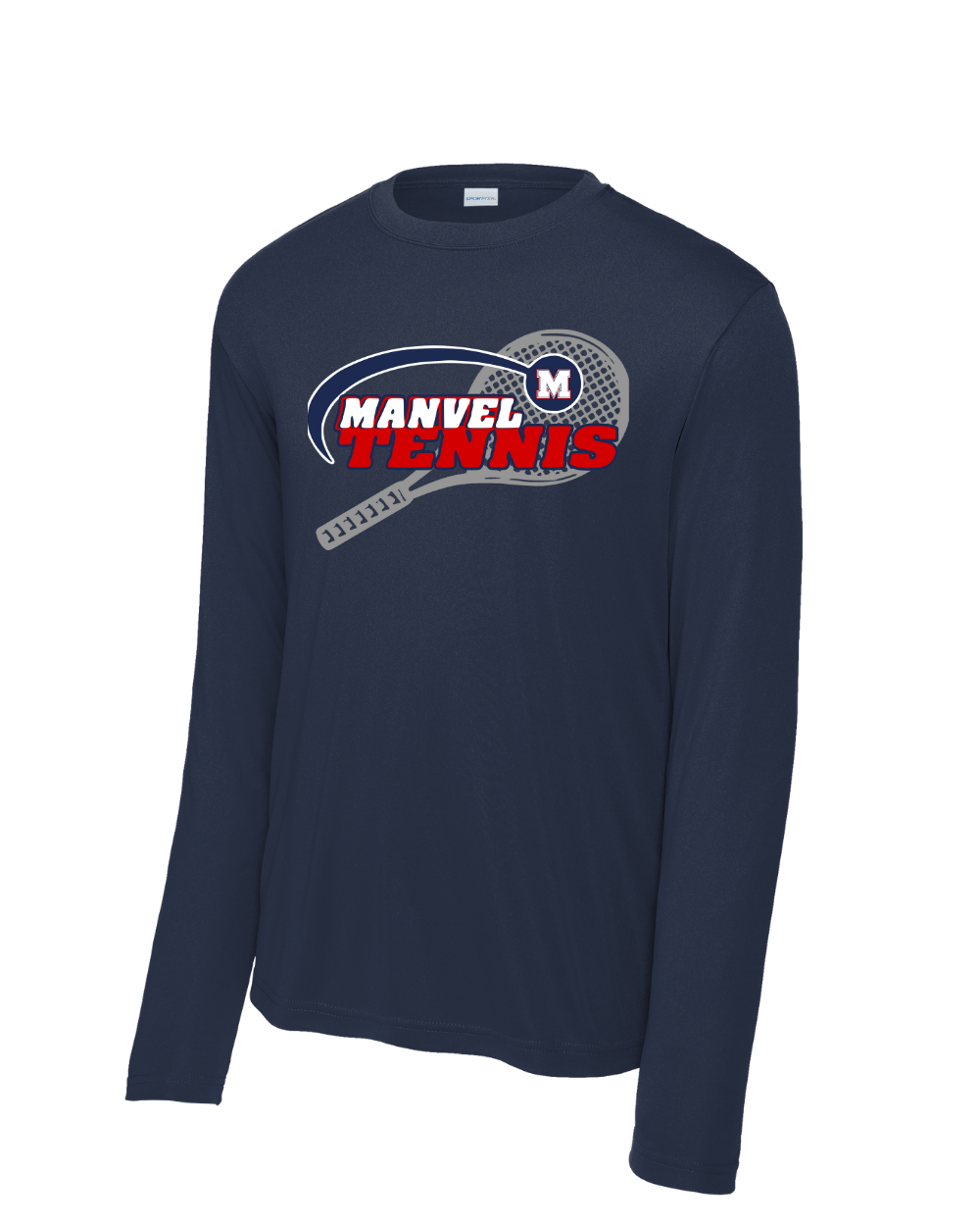 Manvel Tennis - Manvel Tennis Long Sleeve Performance Tee