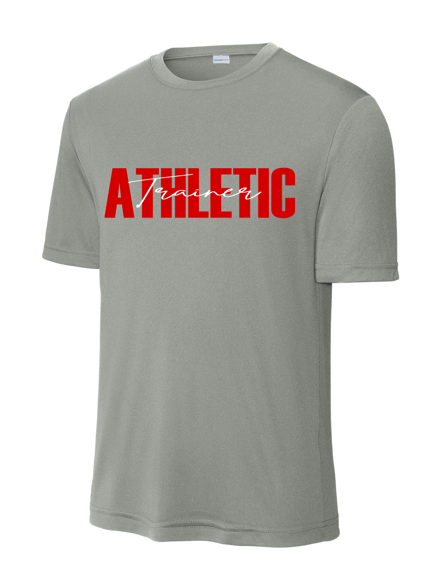 Manvel Sports Medicine - Cursive Athletic Trainer - Short Sleeve Performance Tee