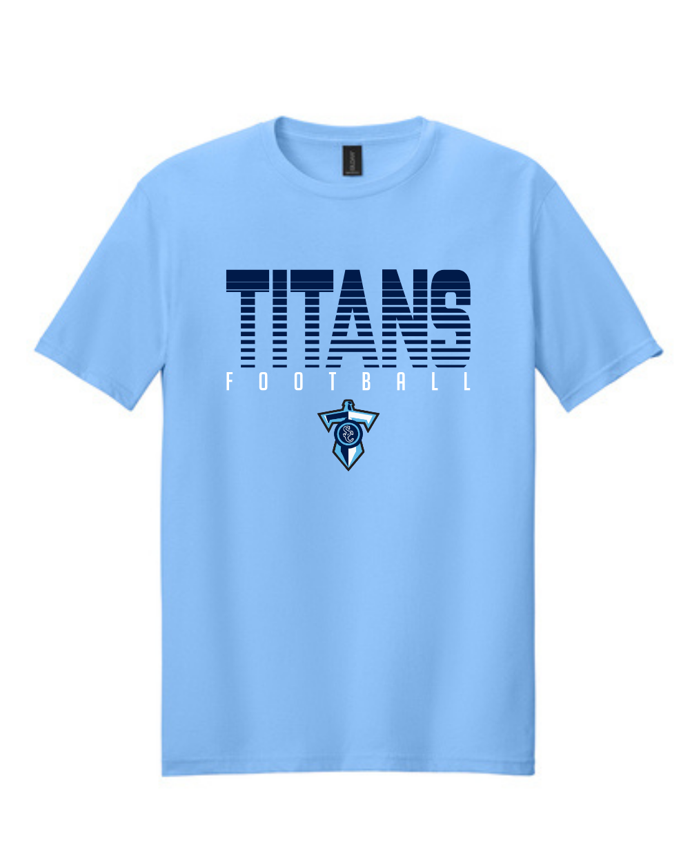 Shadow Creek Titans- Titans Football Cotton Tee