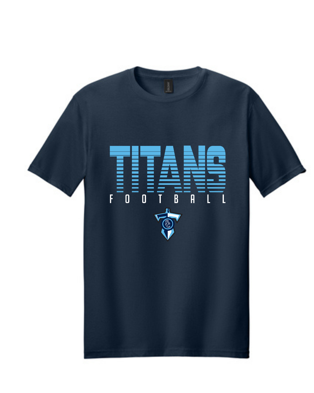 Shadow Creek Titans- Titans Football Cotton Tee