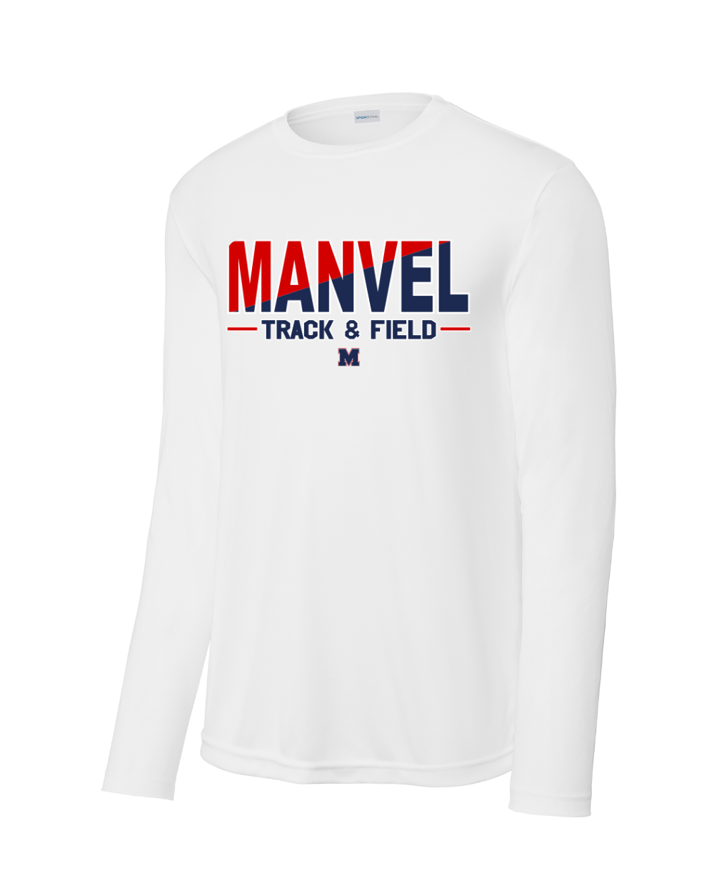 Manvel Track and Field - Manvel Track and Field Long Sleeve Performance Tee