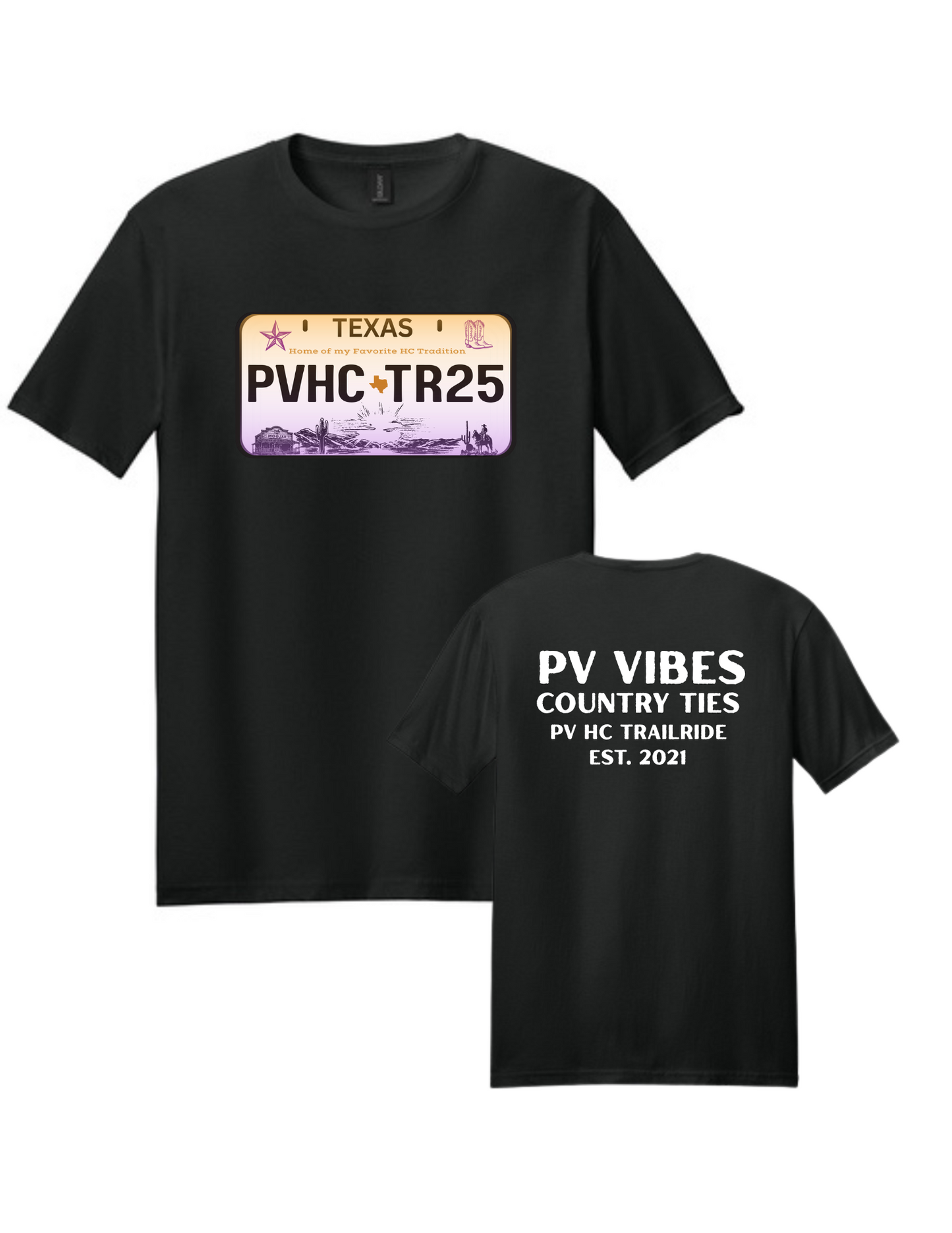 Prairie View Trail Riders- PVHC 2025 Cotton Tee