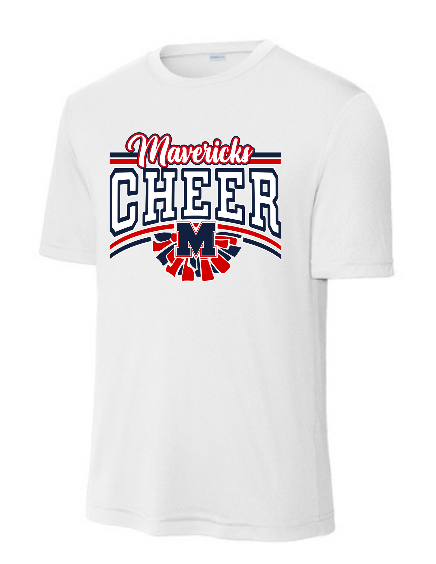 Manvel Cheer - Maverick Cheer Short Sleeve Performance Tee