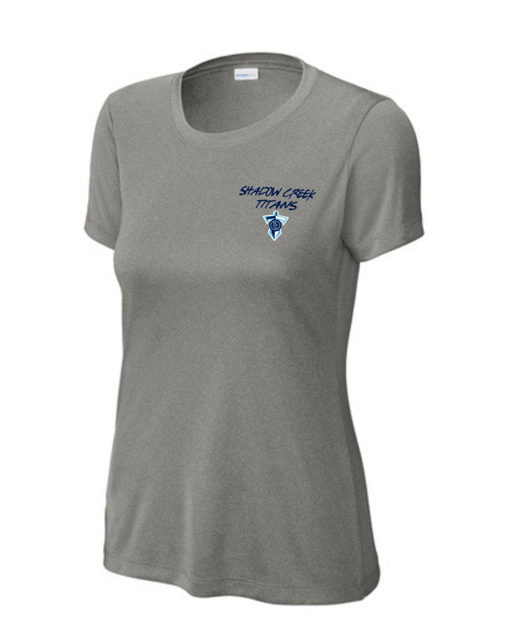 Shadow Creek Titans- They Not Like Us Ladies Short Sleeve Performance Tee