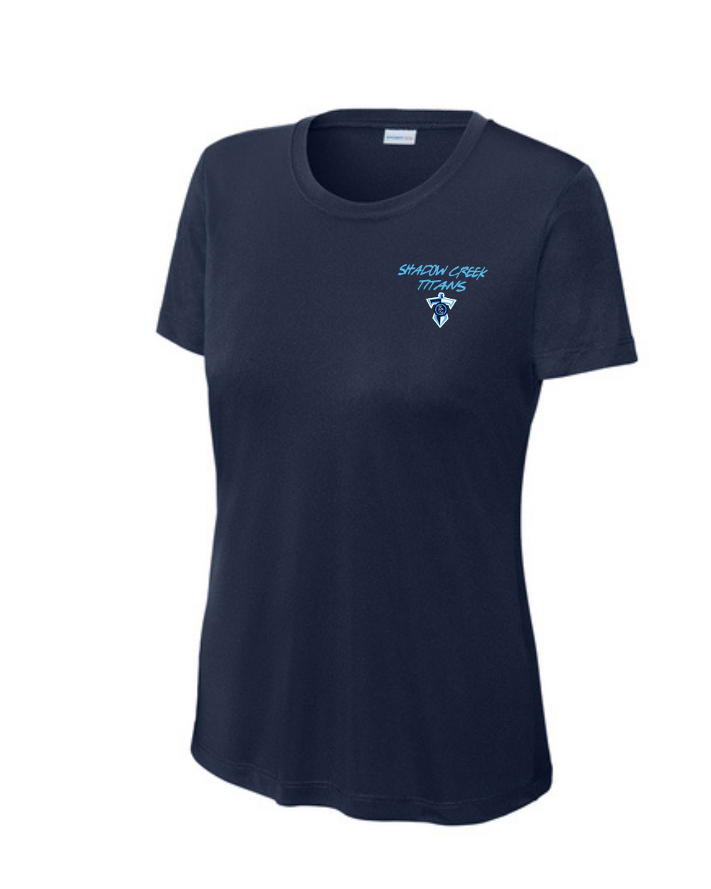 Shadow Creek Titans- They Not Like Us Ladies Short Sleeve Performance Tee